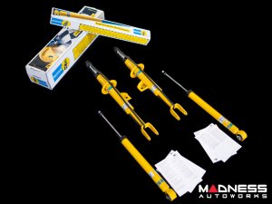 Alfa Romeo Stelvio Suspension Upgrade Kit - Front Struts + Rear Shocks - Bilstein - B6 - RWD Alfa Romeo Stelvio Suspension Upgrade Kit - Front Struts + Rear Shocks - Bilstein - B6 - RWD